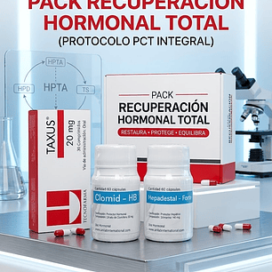 🔄 Pack Recuperación Hormonal Total (Protocolo PCT)