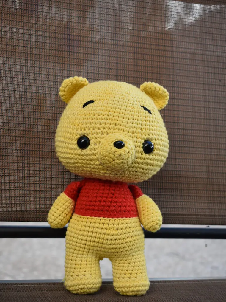 Winnie Amigurumi Artesanal - Edición Soft (25cm) 6