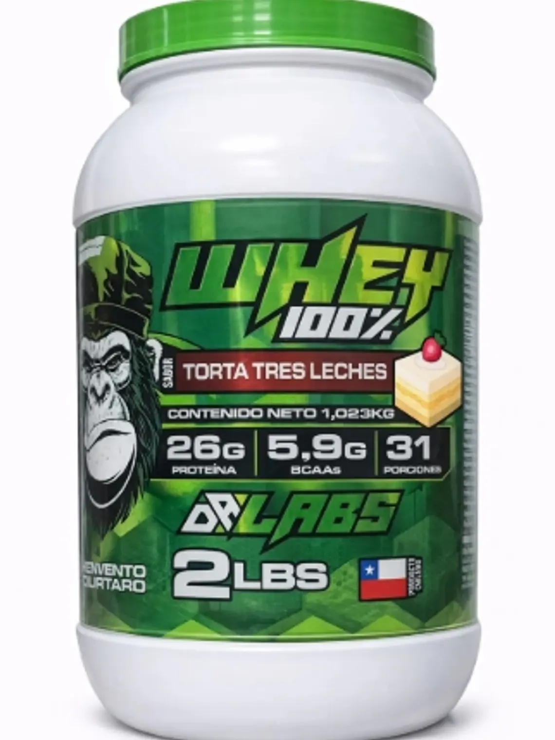DR LABS - WHEY 100% (2 LBS / 1,023 KG) 2