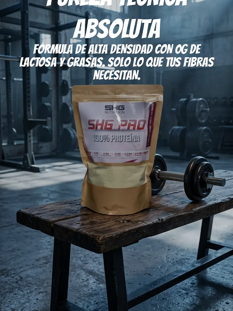  SHG PRO de 800gr en Doypack Ecológico - Proteína 100% Vegetal  1
