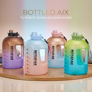 Botella Motivacional Deportivo 2.2L – Botellón de Hidratación XL