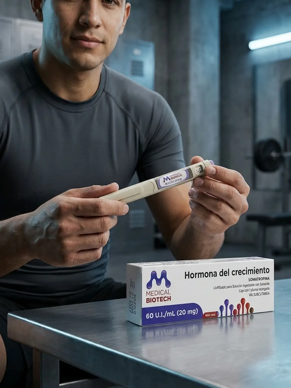 Hormona de Crecimiento - Somatropina 60 U.I./mL (20 mg) – Medical Biotech 4