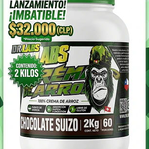 Dr. Labs Crema de Arroz (2 kg)