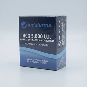  HCG 5.000 U.I. Indufarma