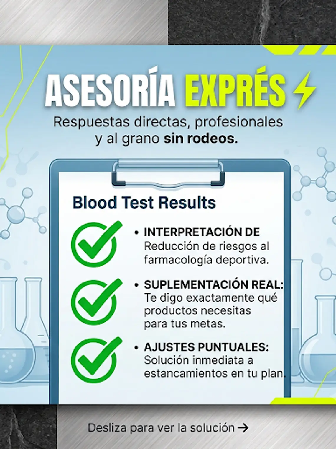 Asesoría Deportiva y Nutricional SHG COACH 3