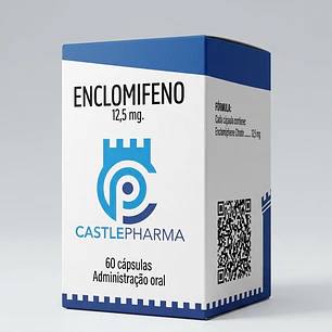 Enclomifeno (Citrato de Enclomifeno) 12,5mg - Castle Pharma