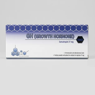 Hormona de Crecimiento (Somatropina) / 37 mg (equivalente a 100 UI) - CS Lab (Chemical Synthesis)