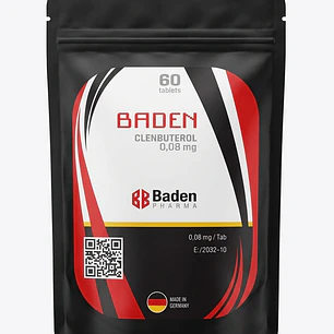 Clembuterol BADEN PHARMA 60 comp / 80mcg (0,08mg)