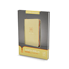 Biblia NTV, Edición zíper con referencias, letra grande (SentiPiel Beige) 1