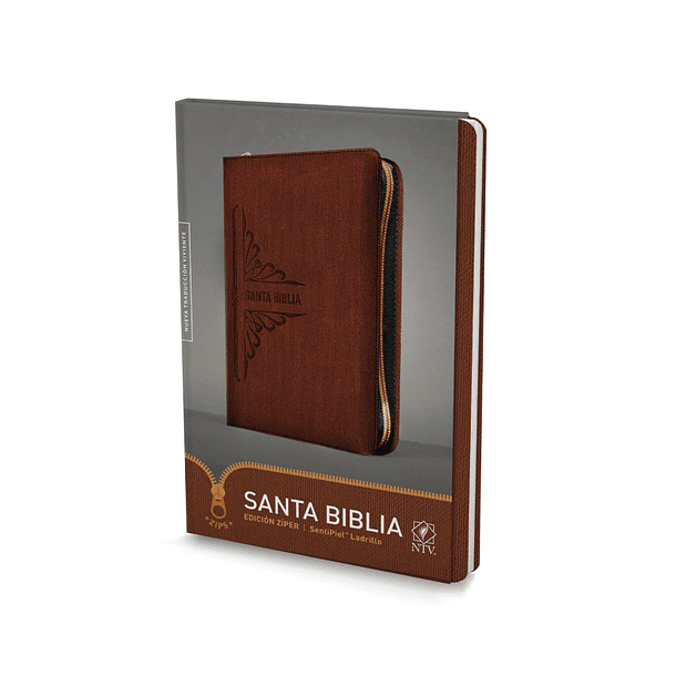 Biblia NTV, Edición zíper (Terracota) 1