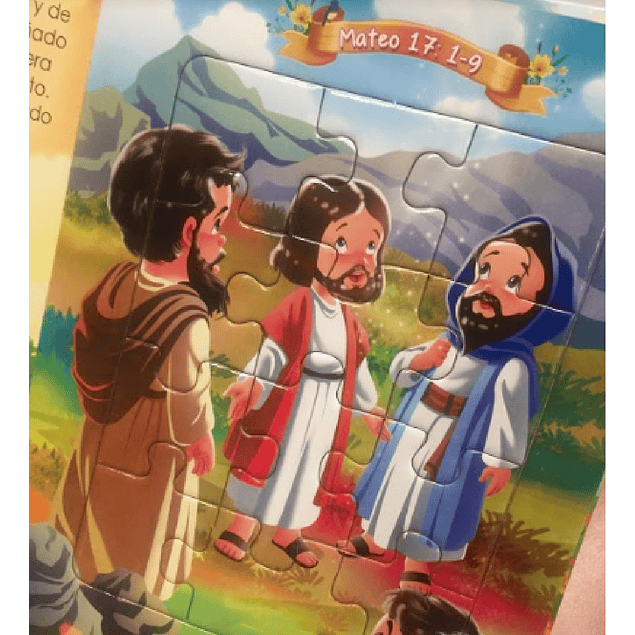 Libro Rompecabezas - Los Milagros de Jesús 3