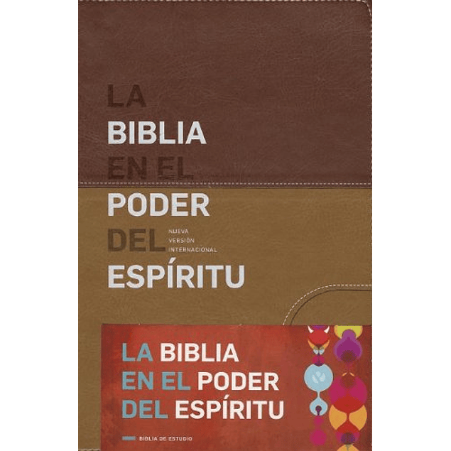 Biblia NVI Edición En el Poder del Espíritu - Café/Marrón