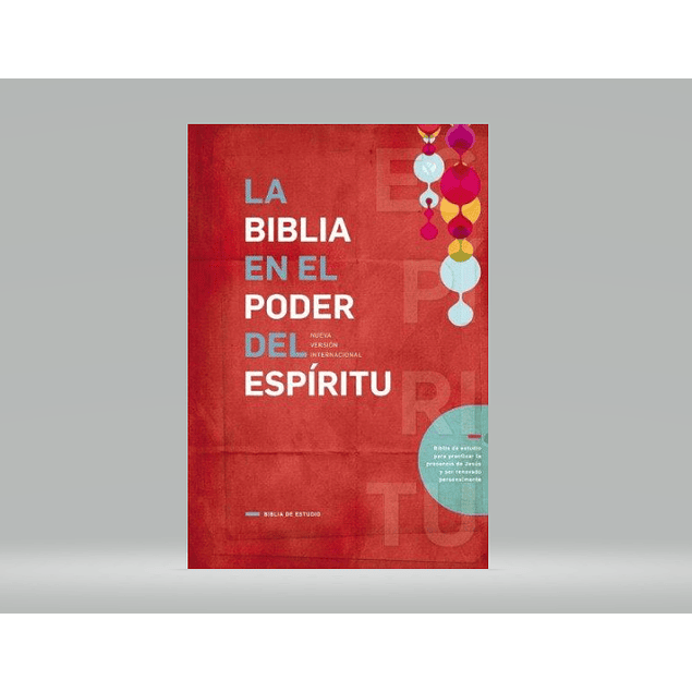 Biblia de Estudio NVI Edición En el Poder del Espíritu (Tapa Dura)