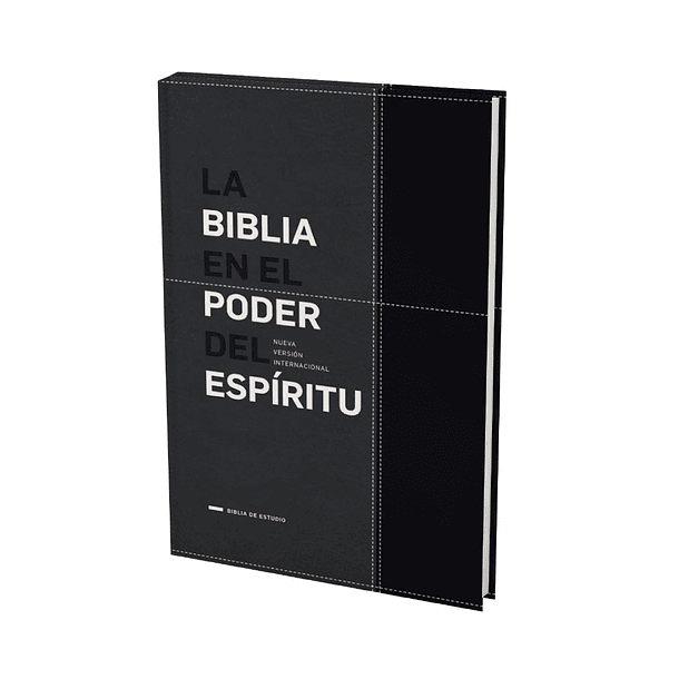 Biblia NVI Edición En el Poder del Espíritu - Negro/Gris 1