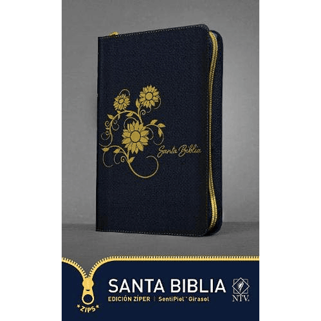 Biblia NTV, Edición zíper (SentiPiel Girasol)