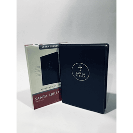Biblia RVR60 Edición de Referencia Ultrafina (SentiPiel Negro)