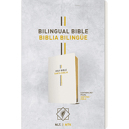 Biblia Bilingüe NTV (SentiPiel Perla)