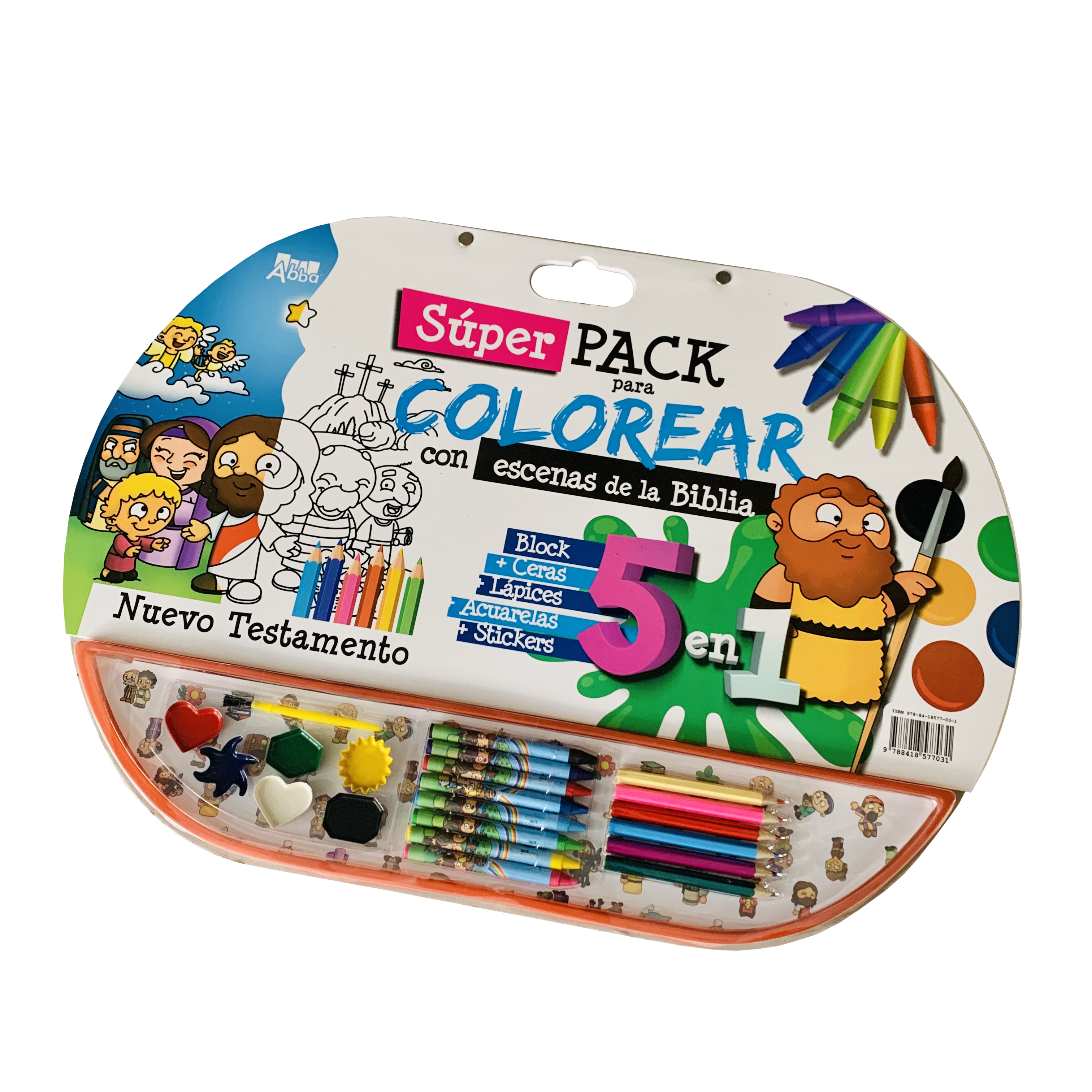 Súper Pack para Colorear (Nuevo Testamento)