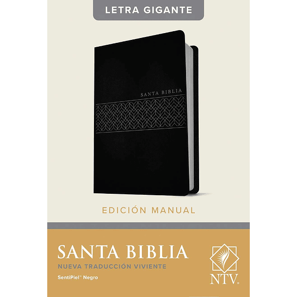 Biblia NTV, Edición Manual, Letra Gigante (SentiPiel Negro) 2