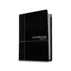 Biblia RVR60 de estudio del diario vivir (SentiPiel Negro/Ónice) 1