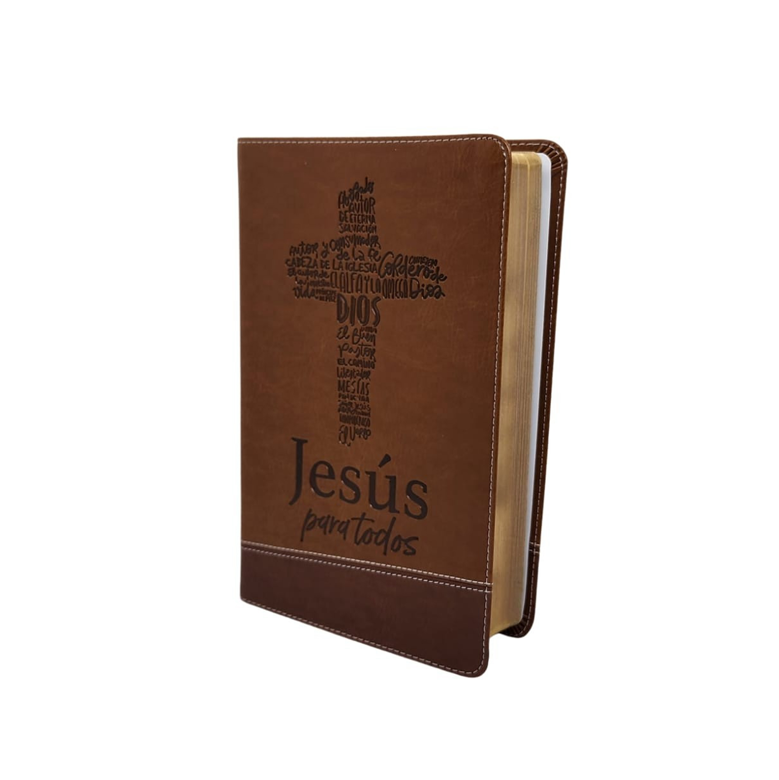 Biblia RVR60 de Promesas Tamaño Manual (Café)