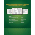 Biblia NTV de estudio del diario vivir con índice lateral (Cuero Marrón y Beige) 3