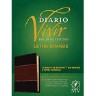 Biblia NTV de estudio del Diario Vivir, letra grande (SentiPiel Café/Café claro) 2