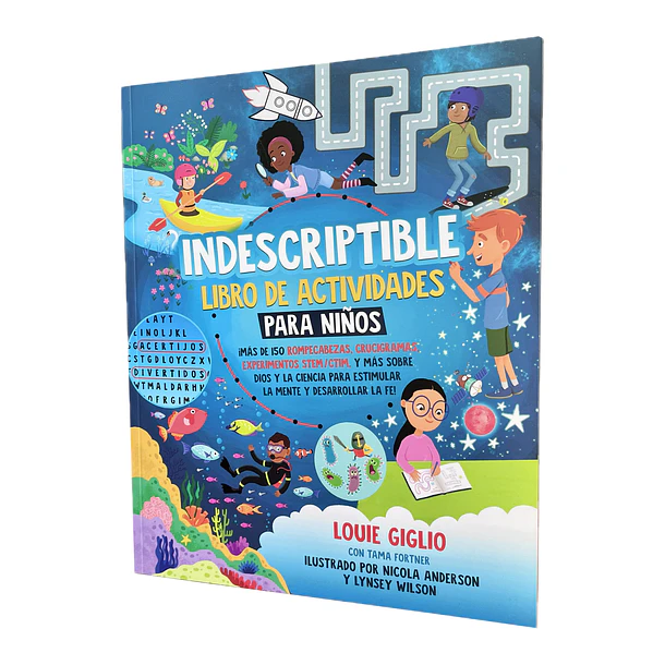 Indescriptible, libro de actividades para niños 1