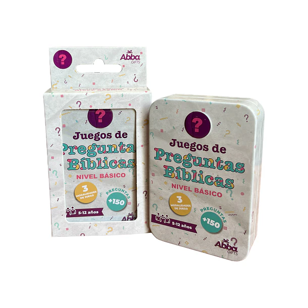 Juego de preguntas bíblicas (Nival básico)