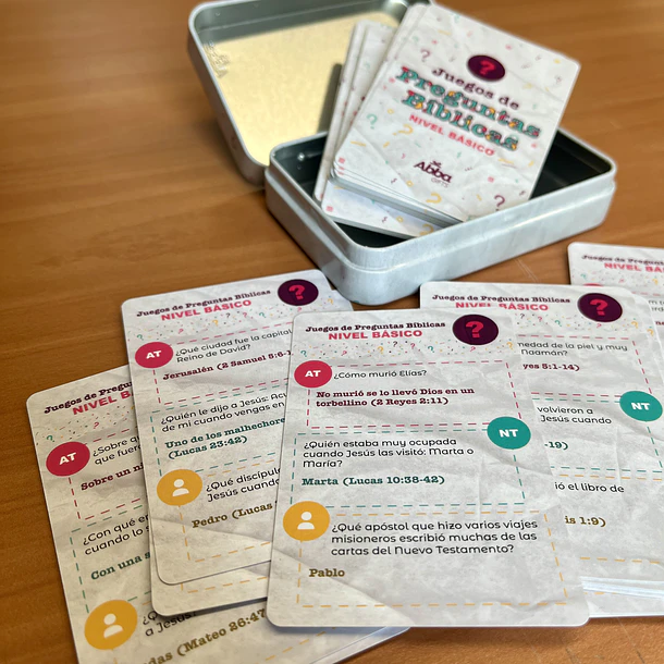 Juego de preguntas bíblicas (Nival básico) 3