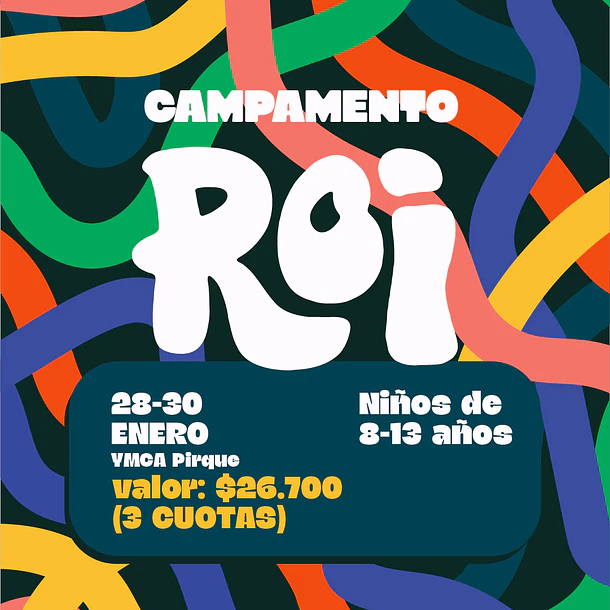 CUOTA Campamento de Verano Pirque (IVLC Kids) 2027