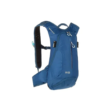 Mochila Con Hidratación Shimano Rokko 8 Azul