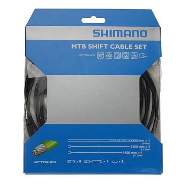 Set De Cables De Cambio Shimano Con Optislick