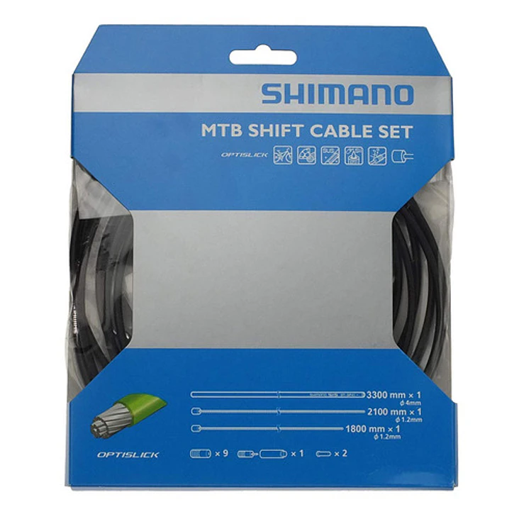 Set De Cables De Cambio Shimano Con Optislick