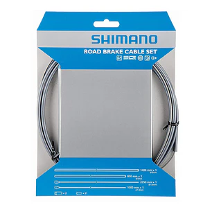 Set De Cables De Freno De Ruta Shimano Gray Con Sil-tec
