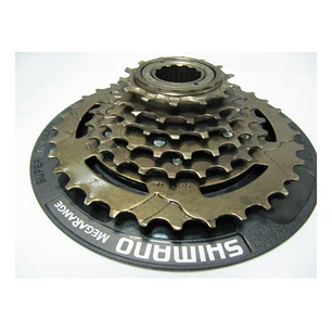 Piñon Shimano Mf-tz30 6v (14-34) Con Protector