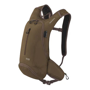 Mochila Con Hidratacion Shimano Rokko 8 Dark Earth