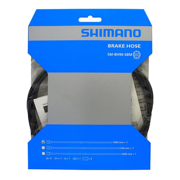 Cable Freno Hidraulico Xtr, Xt, Slx Sm-bh90-sbm Black 2000mm