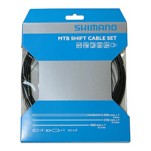 Cable De Cambio Y Funda Shimano Sp41 Negro