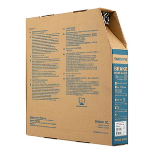 Cables De Freno De Ruta Shimano 1.6 X 2050 Mm Caja 100 Uds