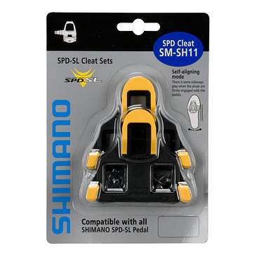 Calas De Enganche Shimano Sm-sh11 Amarillo