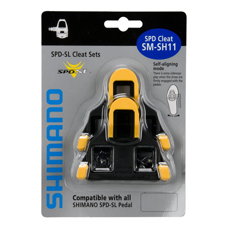 Calas De Enganche Shimano Sm-sh11 Amarillo