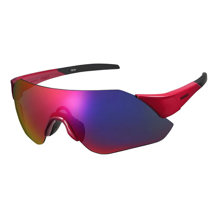 Lentes Shimano Aerolite Rojo-rojo Polarizado Mlc 1