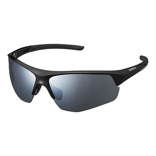 Lentes Shimano Twinspark Negro-espejo Plata Ahumado