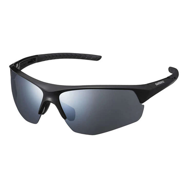 Lentes Shimano Twinspark Negro-espejo Plata Ahumado 1