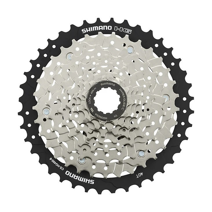 PIÑON SHIMANO CASSETTE SPROCKET, CS-HG400-8, 8-SPEED, 11-13-15-18-22-27-35-45T
