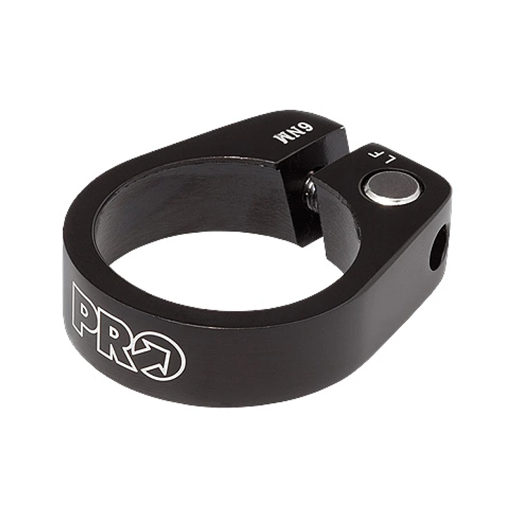 ABRAZADERA TUBO SILLIN PRO ALLOY BLACK 31.8MM PRAC0061