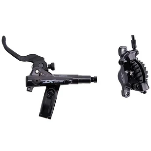 FRENO COMPLETO BL-M8100(L), BR-M8100(F) /J-KIT,DEORE XT, W/O ADAPTER, RESIN PAD(W/O FIN), 1000MM HO