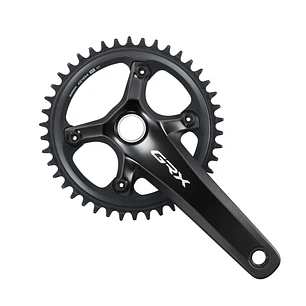 FRONT CHAINWHEEL, FC-RX820-1, GRX, FOR REAR 12-SPEED, HOLLOWTECH 2, 172.5MM, 42T W/O BB PARTS,