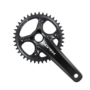 FRONT CHAINWHEEL, FC-RX820-1, GRX, FOR REAR 12-SPEED, HOLLOWTECH 2, 172.5MM, 40T W/O BB PARTS,